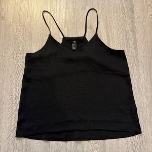 H&M Elegant Black Camisole